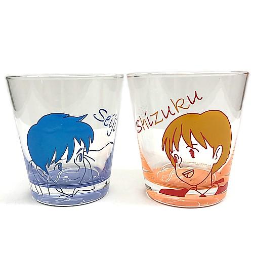 ジブリ食器 耳をすませば 絆ペアグラス Shizuku&amp;Seji