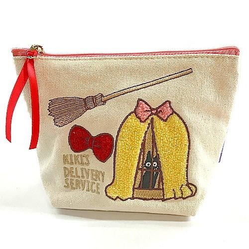 ジブリグッズ  魔女の宅急便 サガラ刺しゅうポーチ Precious goods