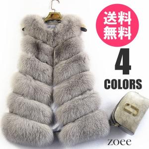 極美品✨カルガンラム　リアルファーベスト　M　白 sankyo shokai（三京商会） 毛皮/ファー/カルガンラム＆ ラビット