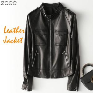 フォックスファーベスト付き ラムレザージャケット ライダース