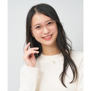 Zoff SMART with MAQuillAGE(マキアージュ)｜血色感 メガネ｜中顔面短縮みえ メイク 大人可愛い 眼鏡 伊達めがね 度付き(レンズ交換券付き) 女性用 レディース