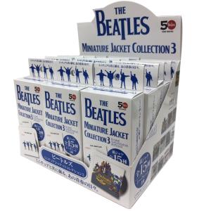 【送料込】 TheBeatles ミニチュアジャケットコレクション3弾 (全15種の内1種類） / 斎藤企画