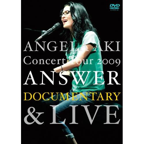 DVD/アンジェラ・アキ/アンジェラ・アキ Concert Tour 2009 ANSWER ドキュ...