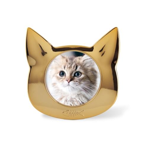 【送料込】 インテリアフレーム ココ Gold Cat / 株式会社キシマ