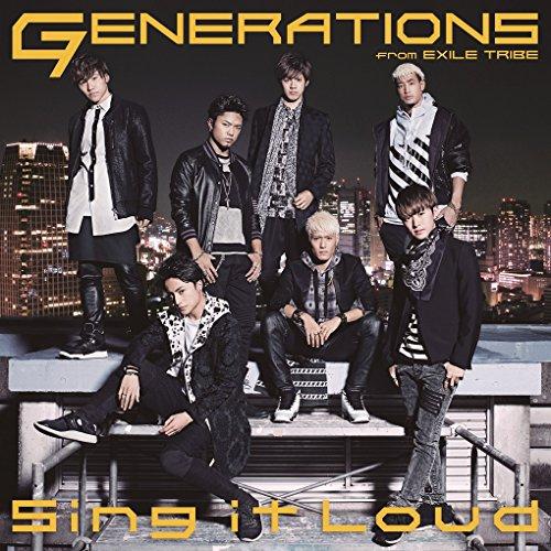 CD/GENERATIONS from EXILE TRIBE/Sing it Loud (CD+D...