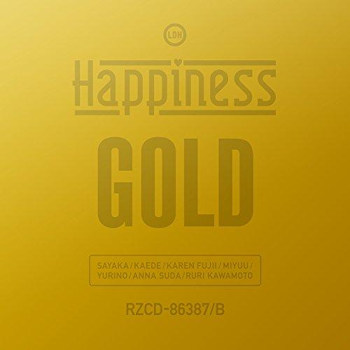 CD/Happiness/GOLD (CD+DVD) (通常盤)