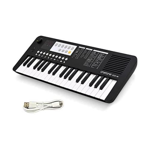 ONETONE ワントーン 電子キーボード ミニ37鍵盤 LEDディスプレイ搭載 USB-MIDI対...