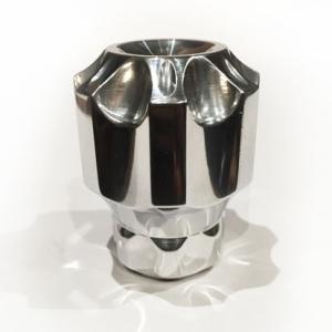 ZONオリジナル アルミポリッシュ ジョッキー シフトレバーノブ A-type ハーレー バイク パ...