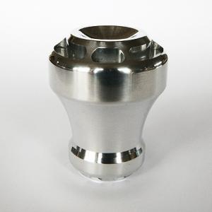 ZONオリジナル アルミポリッシュ ジョッキー シフトレバーノブ B-type ハーレー バイクパー...