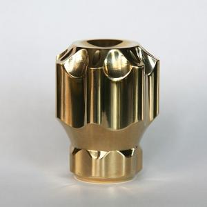 ZONオリジナル ブラス製 ジョッキー シフトレバーノブ A-type 真鍮 ハーレー バイク パー...