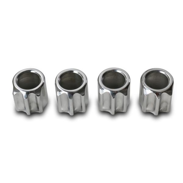 ZONオリジナル アルミ製 フィン型 プッシュロッドカバー ハーレー バイクパーツ カスタムワークス...