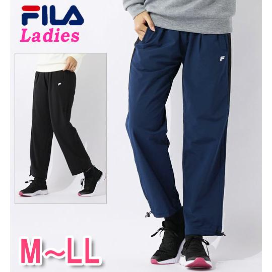 秋冬 ロングパンツ レディース 【FILA(フィラ)】裏トリコット起毛パンツ ボトム 長ズボン ラン...