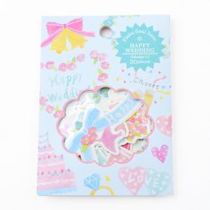 FLAKE SEAL DECO ウェディングパーティー 贈り物 プレゼント  スクラップブッキング ペーパー ミニアルバム 材料