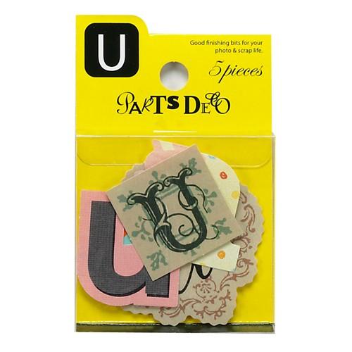 PARTＳ DECO U パーツデコ ゼットアンドケイ 贈り物 プレゼント ギフト  スクラップブッ...