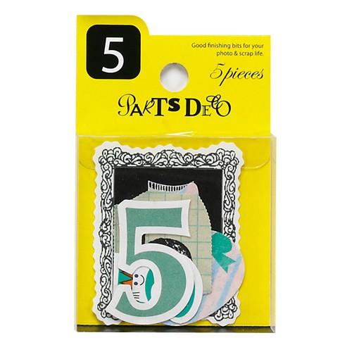 PARTＳ DECO 5 パーツデコ ゼットアンドケイ 贈り物 プレゼント ギフト  スクラップブッ...