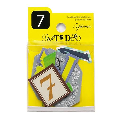 PARTＳ DECO 7 パーツデコ ゼットアンドケイ 贈り物 プレゼント ギフト  スクラップブッ...