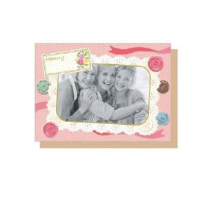 PHOTO FRAME CARD（フォトフレームカード） クラシックレース 贈り物 プレゼント ギフト [M便 5/25]｜zonart-kamika