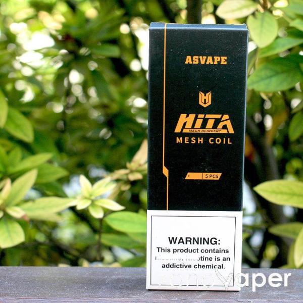AsvapeアスベイプHITAヒタ MECH REINVENT POD KIT 用 mesh Coi...