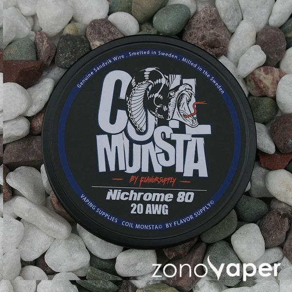 COIL MONSTA(コイルモンスター）Nichrome （ニクロム）80　20AWG 30ft（...
