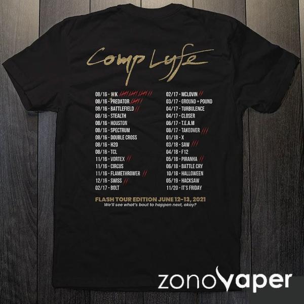 Comp Lyfeコンプライフ Flash Tour Tee