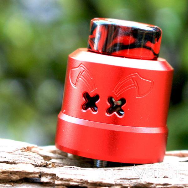 HELLVAPE Dead Rabbit デッドラビットMax RDA28mm Red
