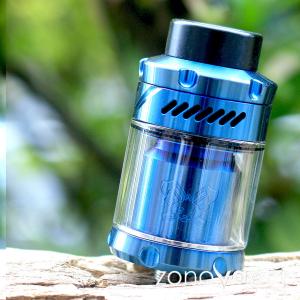 HELLVAPE Dead Rabbit デッドラビット3 RTA Atomizer 25mm Blue｜zonovaper