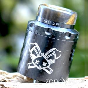 HELLVAPE Dead Rabbit デッドラビットV3 RDA Gunmetal Carbon Fiber｜zonovaper