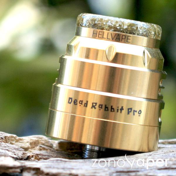 HELLVAPE Dead Rabbit デッドラビットPro RDA 24mm Gold