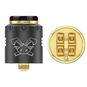 HELLVAPE Dead Rabbit デッドラビット3 6th Anniv EDN RDA 24mm Black Gold