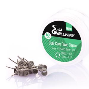 Hellvape ヘルベイプNi80 Dual Core Fused Clapton Prebuil...