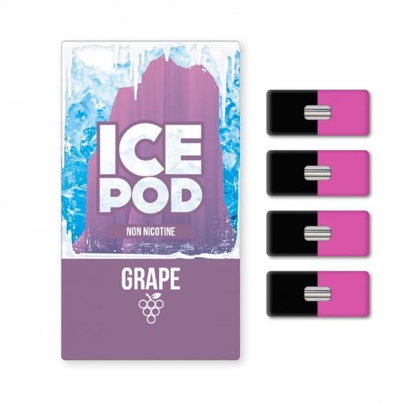 JUULジュール用ICE POD GRAPE グレープ（ネコポス便送料300円引き対象商品*注意事項...