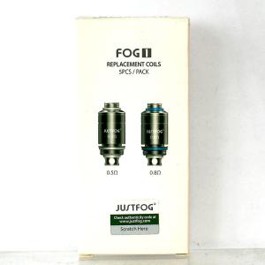 Justfog FOG1 Replacement Coils for FOG1 (5pcs/pack) 0.5Ω（ネコポス便送料300円引き対象商品*注意事項要確認）｜zonovaper