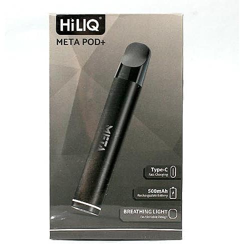 HiLIQハイリク METAメタ POD（本体のみ）Black 電子タバコ VAPE ベイプ スター...