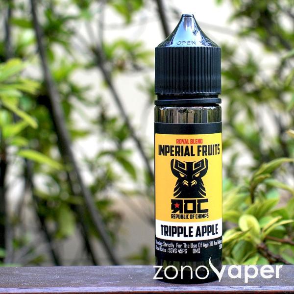 ROCアールオーシIMPERIAL FRUITS TRIPPLE APPLE 50ml（＊ネコポス便...