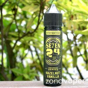 Se7en 24  Hazelnut Vanilla 60ml（ネコポス便送料300円引き対象商品*注意事項要確認）｜zonovaper