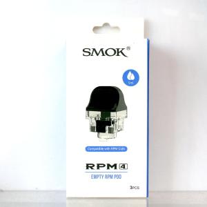 SMOKスモーク RPM4用 Empty Pod Cartridge 替えポッド4.5ml (3pcs/pack)RPM（ネコポス便送料300円引き対象商品*注意事項要確認）｜zonovaper