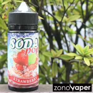 Soda PopソーダポップStrawberryストロベリー100ML｜zonovaper