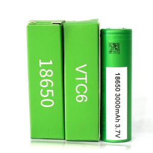 Sony US18650 VTC6A Flat Top 30A / 3000mAh1本（＊ネコポス便、対象商品）