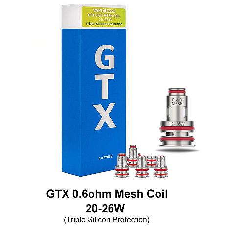 Vaporessoベポレッソ GTX Coil 0.6ohm MESH（＊ネコポス便、対象商品）