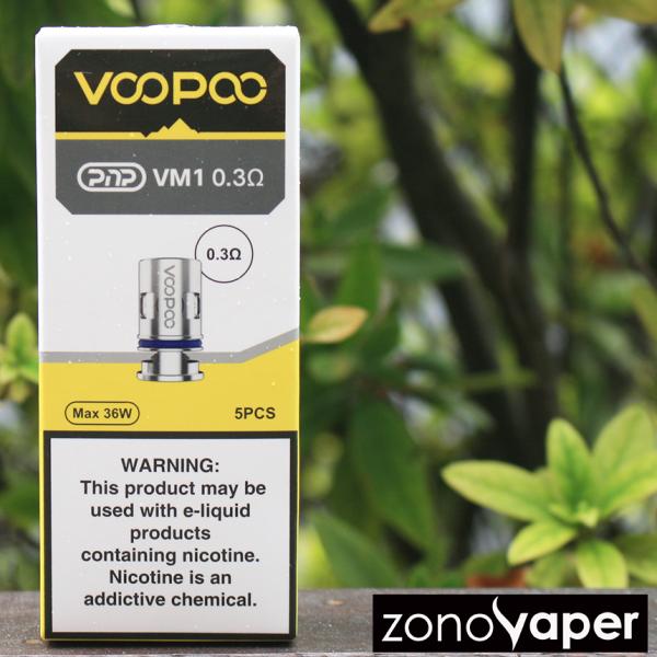 VOOPOOブープーDRAGドラッグX 80W Mod用替えCoil PnP-VM1 0.3Ω