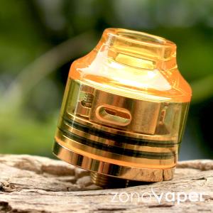 OUMIER Wasp Nano（ワスプ ナノ）RDA22 Transparent Gold｜zonovaper