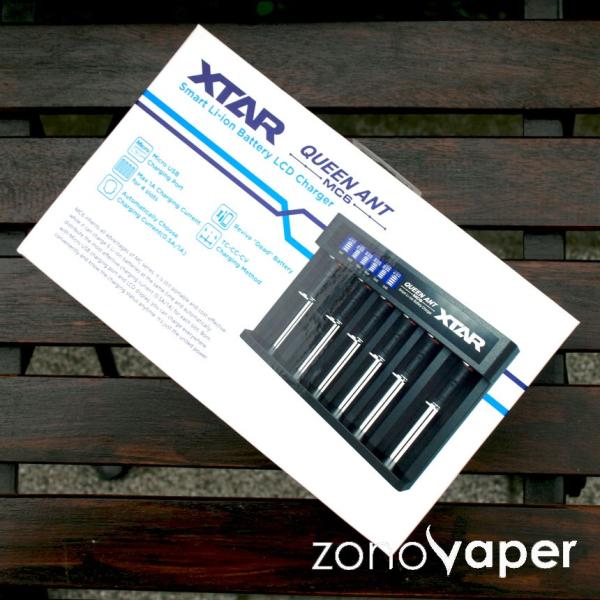 XTAR (エクスター )QUEEN ANT MC6(充電器)（＊ネコポス便、対象商品）