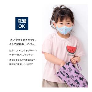 マスク 子供 ウレタン 紐調整可能 抗菌防臭 ...の詳細画像5