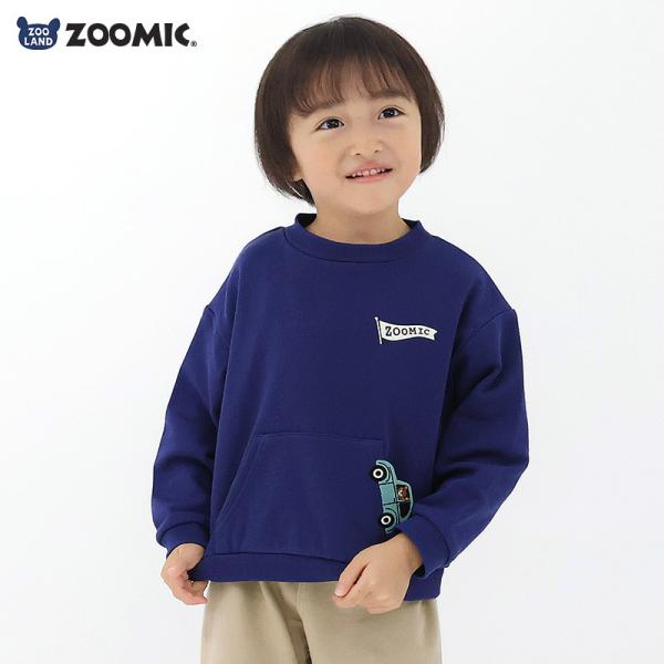 キッズ トレーナー 長袖 裏毛 アニマル 動物 くま パンダ 男の子 女の子 ZOOMIC 80 9...