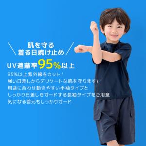 ラッシュガード スクール水着 男女兼用 半袖 ...の詳細画像5