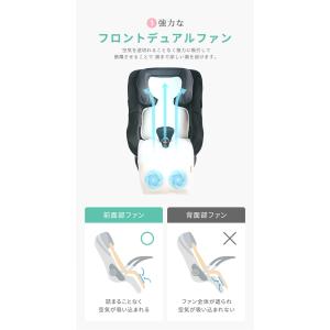 ベビーカーシート ファン付き 冷感 ベビーカー...の詳細画像3