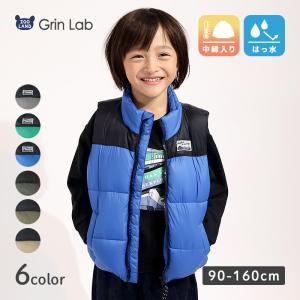 キッズ 中綿ベスト 男の子 女の子 撥水加工 洗...の商品画像