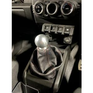 スズキJB64WJB74Wジムニー（含むシエラ）2018年7月以降オートマチック車用シフトノブ【本革...