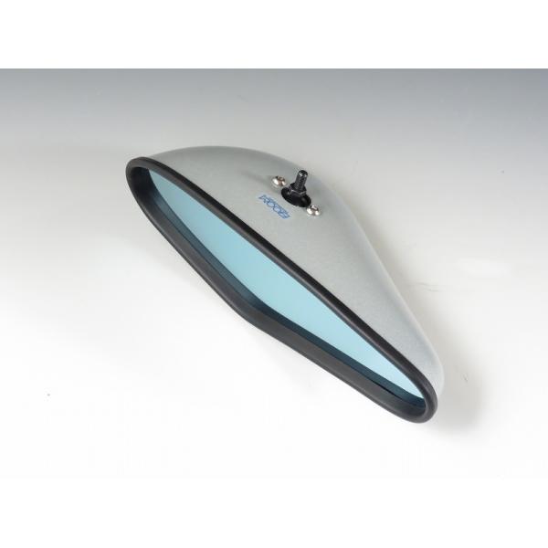 モナコミラー203シルバーメタリック〈FRP製〉車種別専用アーム付★ZOOMズームエンジニアリング製