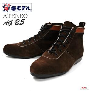 椿モデル｜安全靴｜JIS規格｜ATENEO AG25椿｜椿モデルカラー＜茶＞｜zoomonlineshop